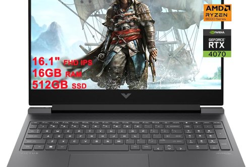 HP VICTUS 16 AMD R7-16GB-512GB-RTX 4070 